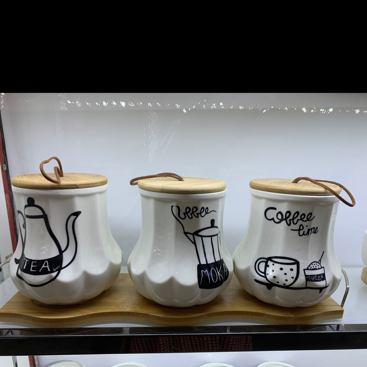 Light luxury storage tank, ceramic sealed tank, high appearance level, snack tea, tea can, coffee household