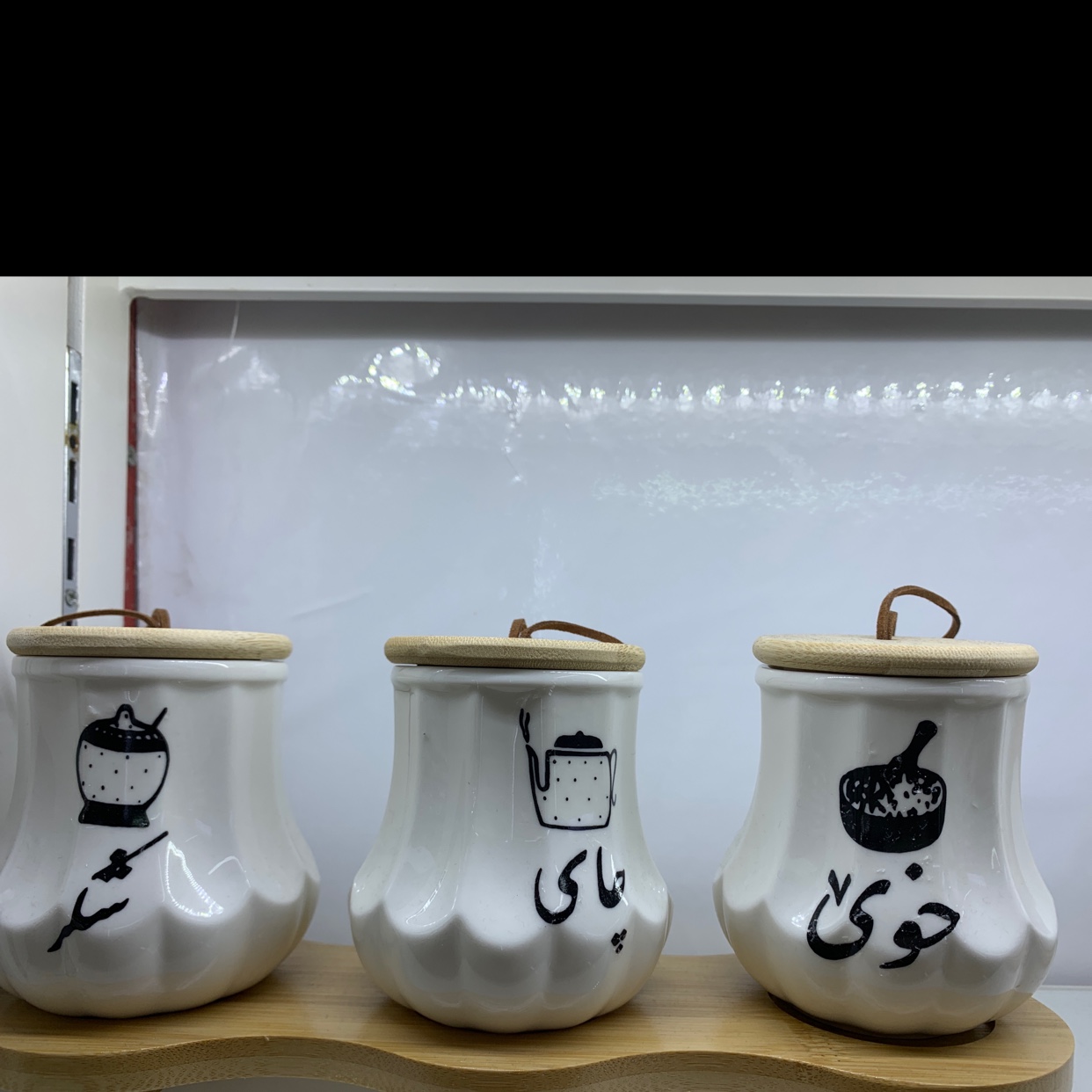 Small, light luxury storage jar, ceramic sealed jar, high appearance level, snack tea, tea jar, coffee household