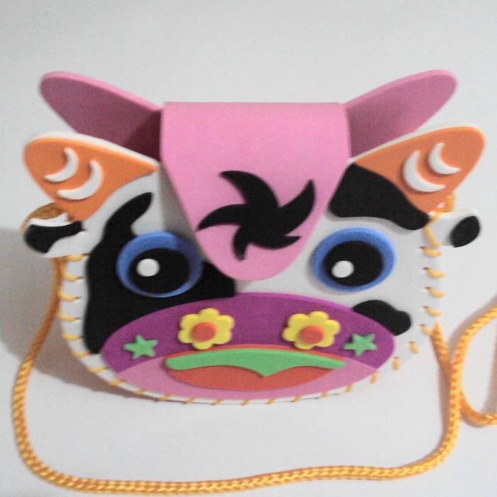 Cartoon children's DIY handmade bag