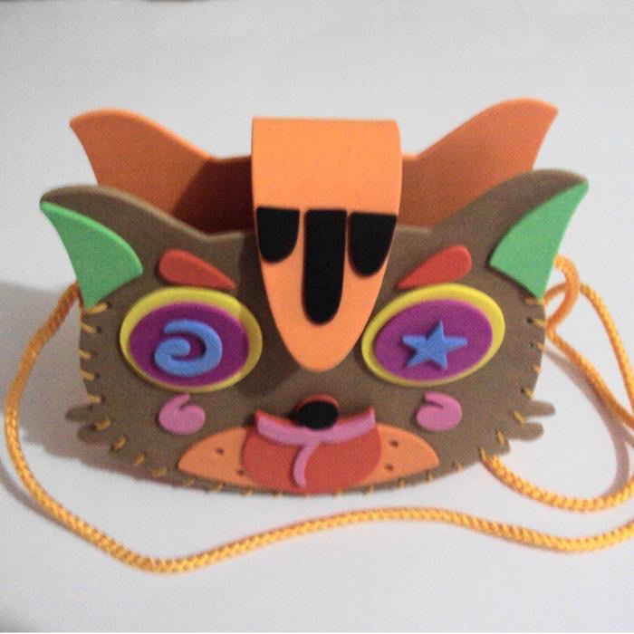 Cartoon children's DIY handmade bag detail image 3