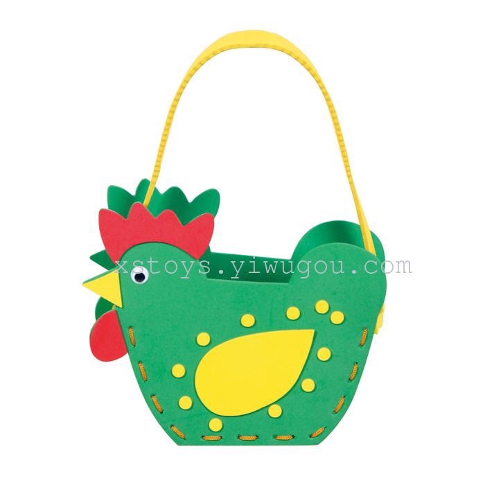Cartoon children's DIY handmade bag detail image 9
