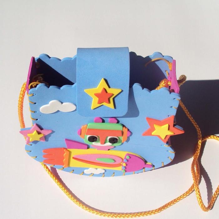 Cartoon children's DIY handmade bag Application Scenario