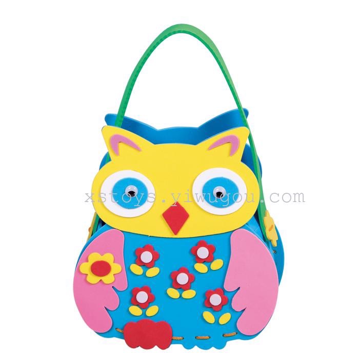 Cartoon children's DIY handmade bag detail image 11