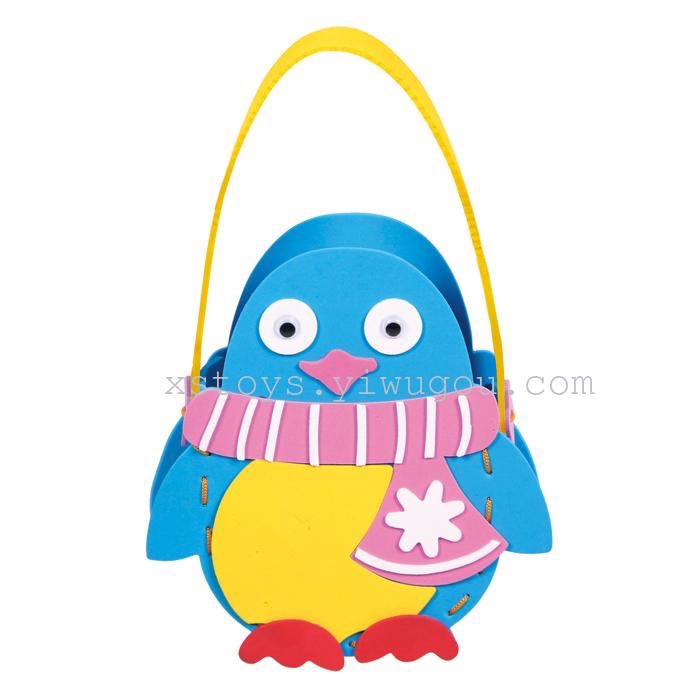 DIY handcrafted educational cartoon bags details Picture