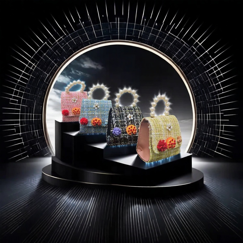 腰包男士斜跨休闲/公仔斜挎包/毛绒包/玩偶斜挎包/跑步腰包白底实物图