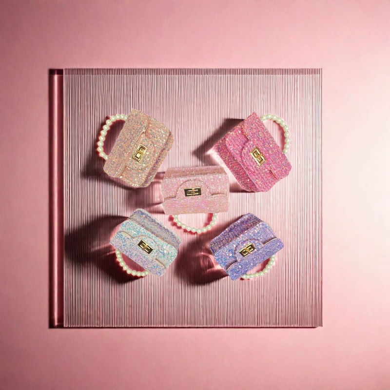 小香风/mini儿童翻盖包/网红迷你手拎包详情5