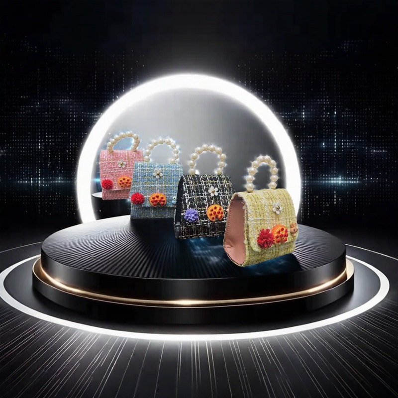 小香风/mini儿童翻盖包/网红迷你手拎包详情1