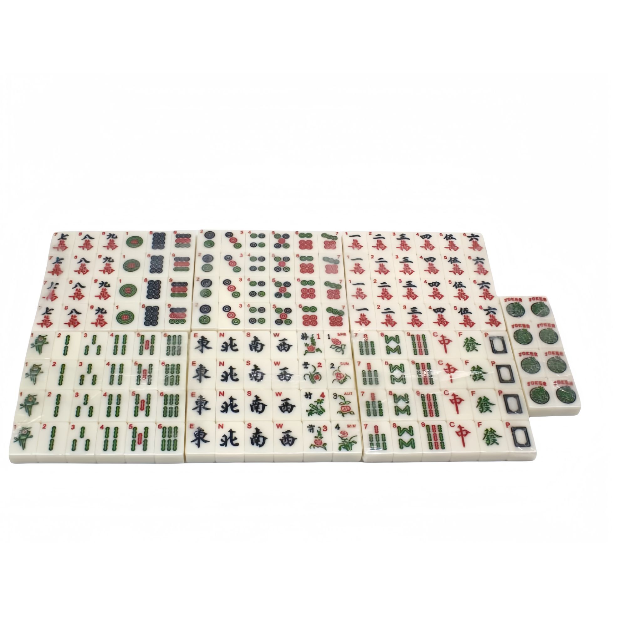 152 high-quality first-class melamine mahjong tiles directly supplied by American mahjong manufacturers for cross-border trade details Picture