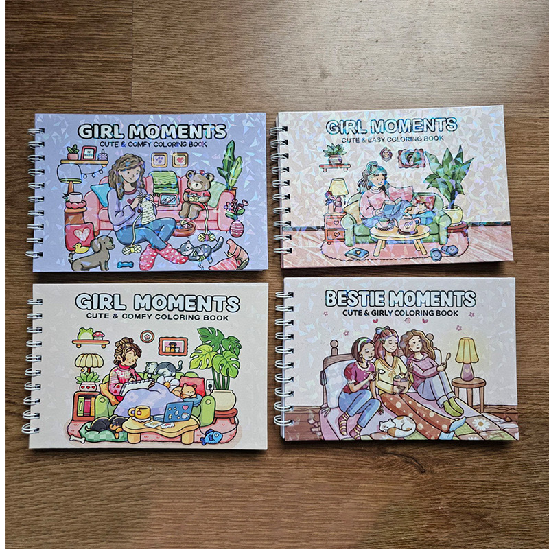 Cuaderno de dibujo transfronterizo BOBBIE GOODS cuaderno de colorear para niños cuaderno de dibujo A5 cuaderno de graffiti Specification image