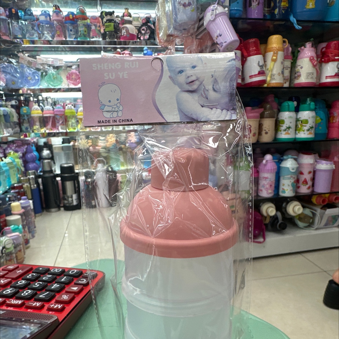 奶粉分隔盒，婴幼儿餐盒细节图