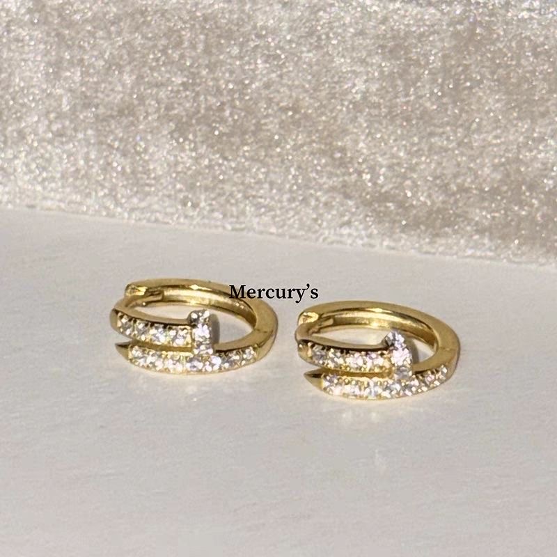 925 Silver ear rings, fashionable and elegant for women, anti-allergy ear buckles, new Korean version earrings, 459 accessories, earrings, earrings, stud accessories detail image 4