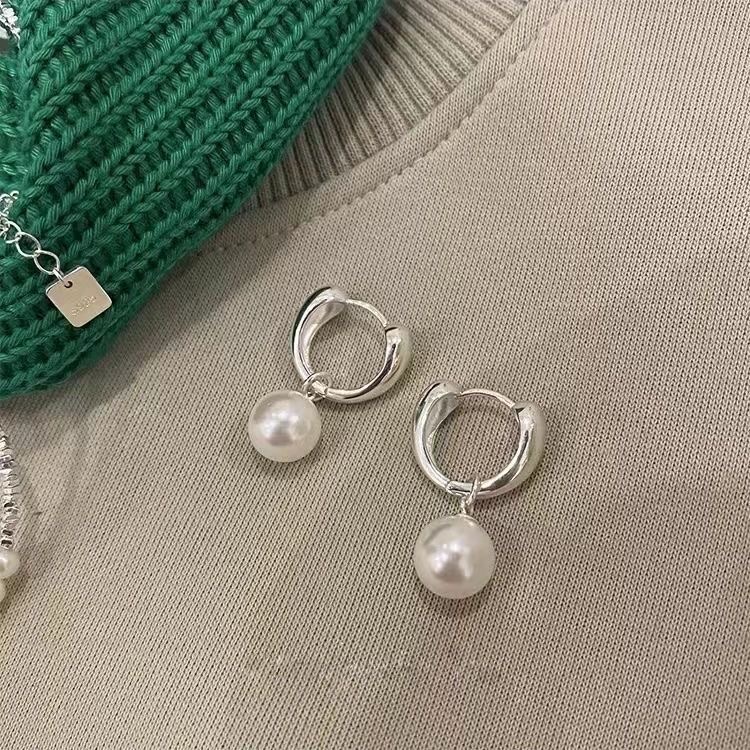 925 Silver ear rings, fashionable and elegant for women, anti-allergy ear buckles, new Korean version earrings, 458 accessories, earrings, earrings, stud accessories Item Picture
