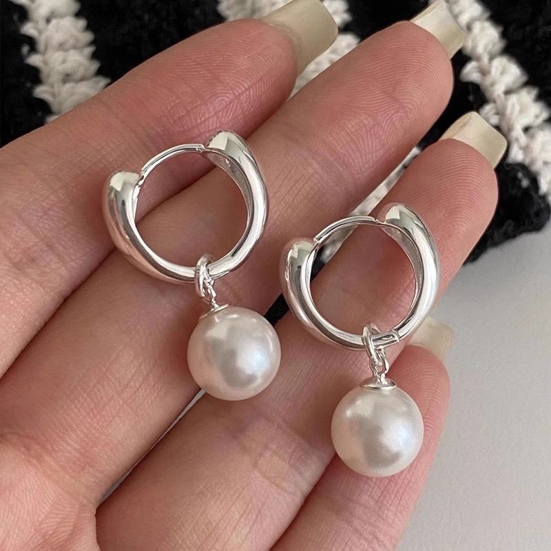 925 Silver ear rings, fashionable and elegant for women, anti-allergy ear buckles, new Korean version earrings, 458 accessories, earrings, earrings, stud accessories detail image 5