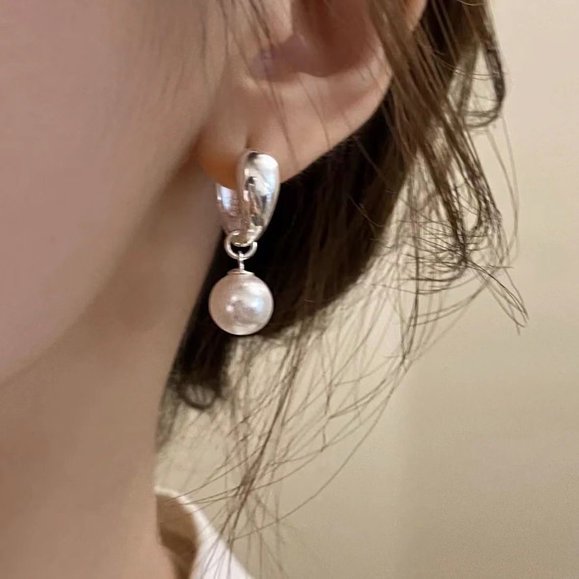 925 Silver ear rings, fashionable and elegant for women, anti-allergy ear buckles, new Korean version earrings, 458 accessories, earrings, earrings, stud accessories detail image 7