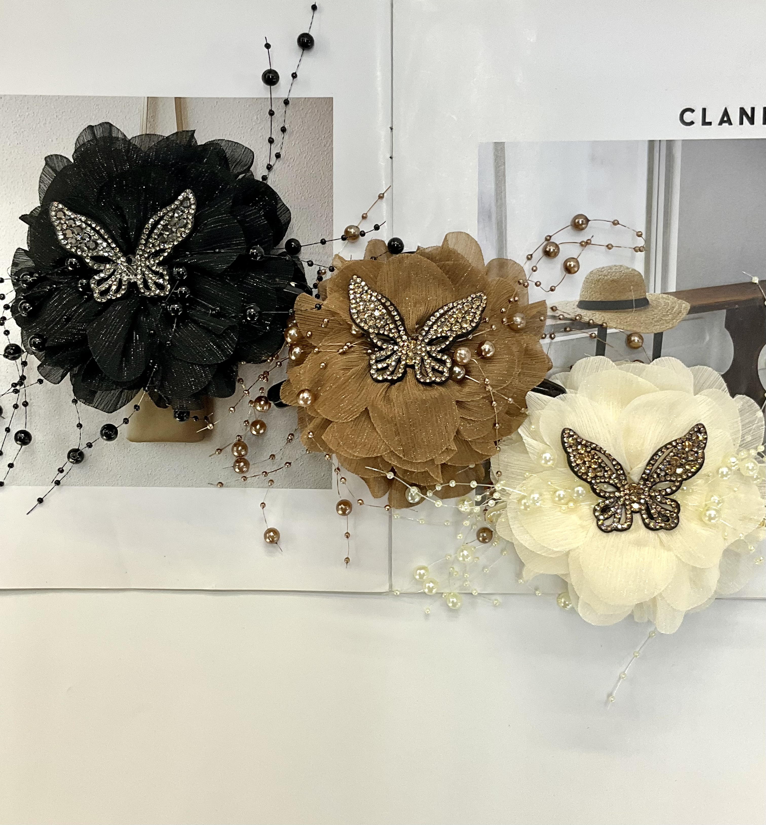 Hair clips, hair accessory grippers, head accessory grippers Application Scenario