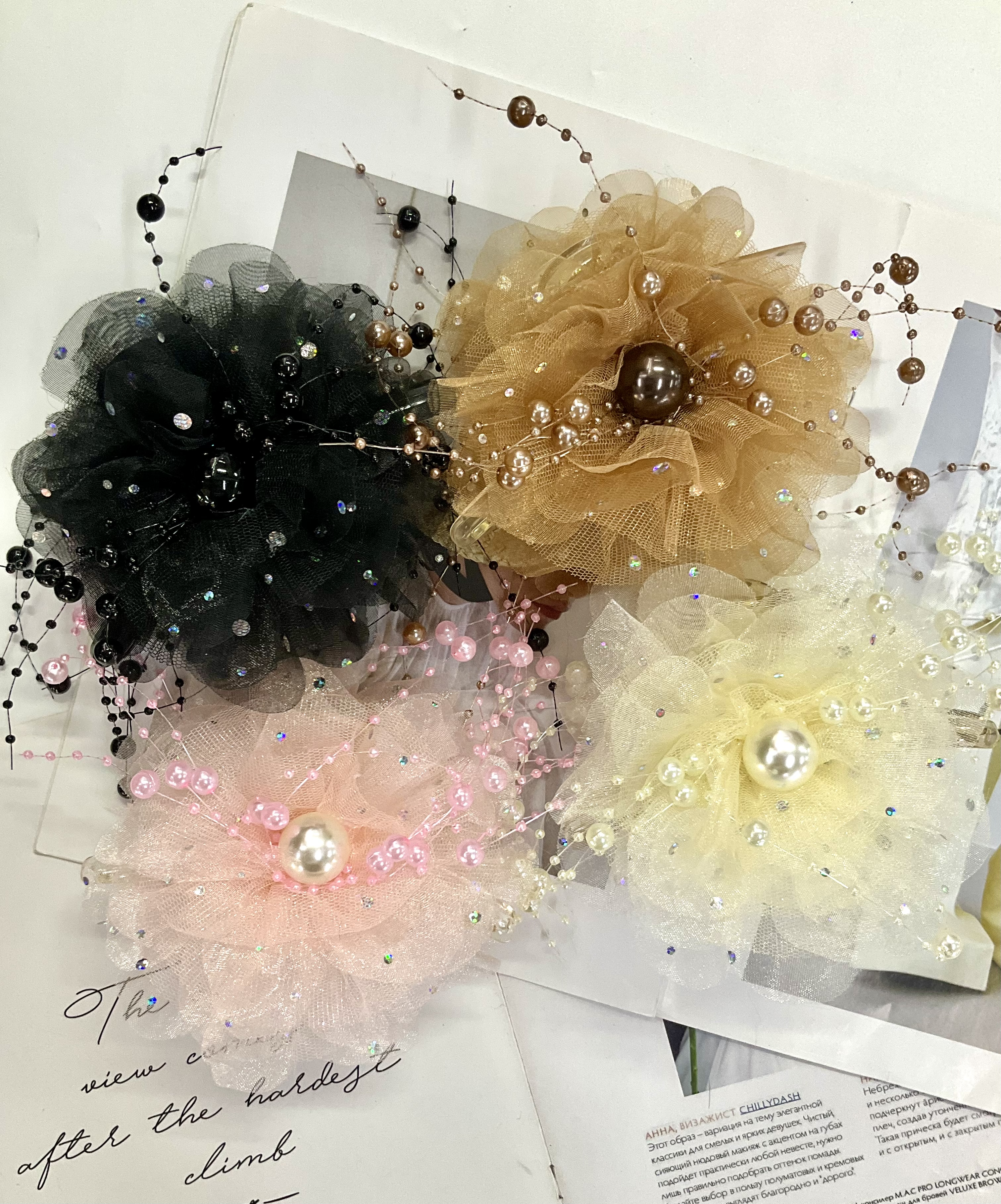 Hair clips, hair accessory grippers, head accessory grippers details Picture