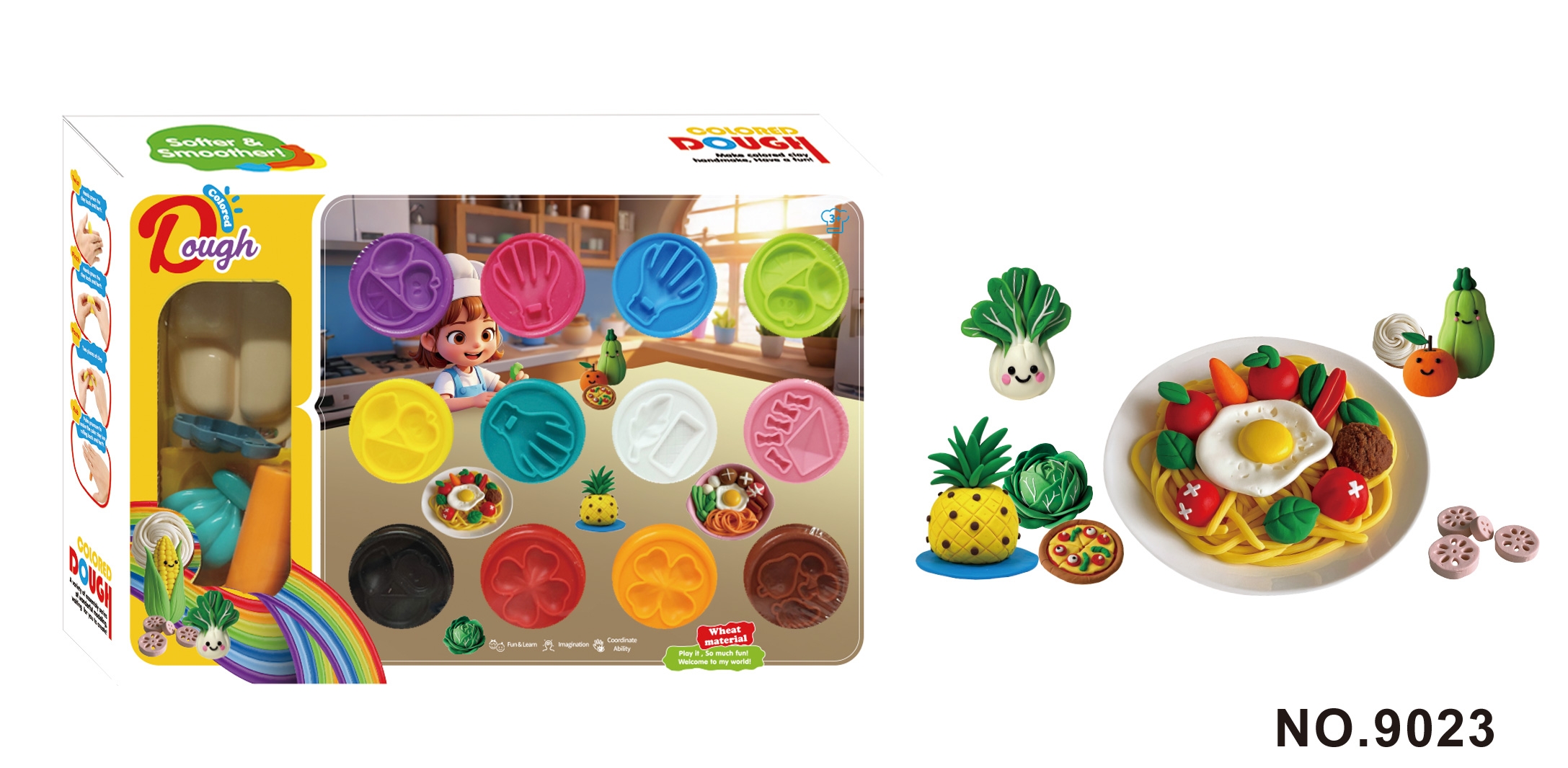 A 12-piece set of toys details Picture