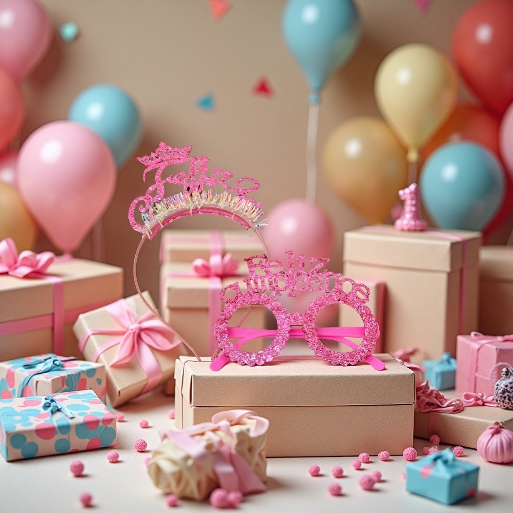 生日发箍眼镜套装一次性用品派对装饰