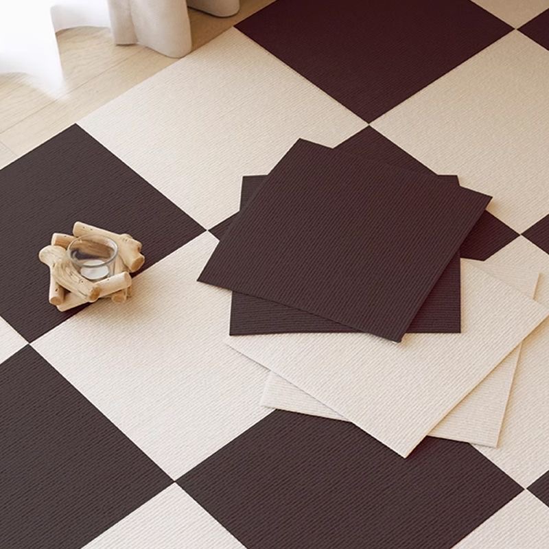The fully laid silent floor mat is self-adhesive, the entire living room is covered with a blanket without adhesive, and the cream-style bedroom is fully covered with floor MATS detail image 5