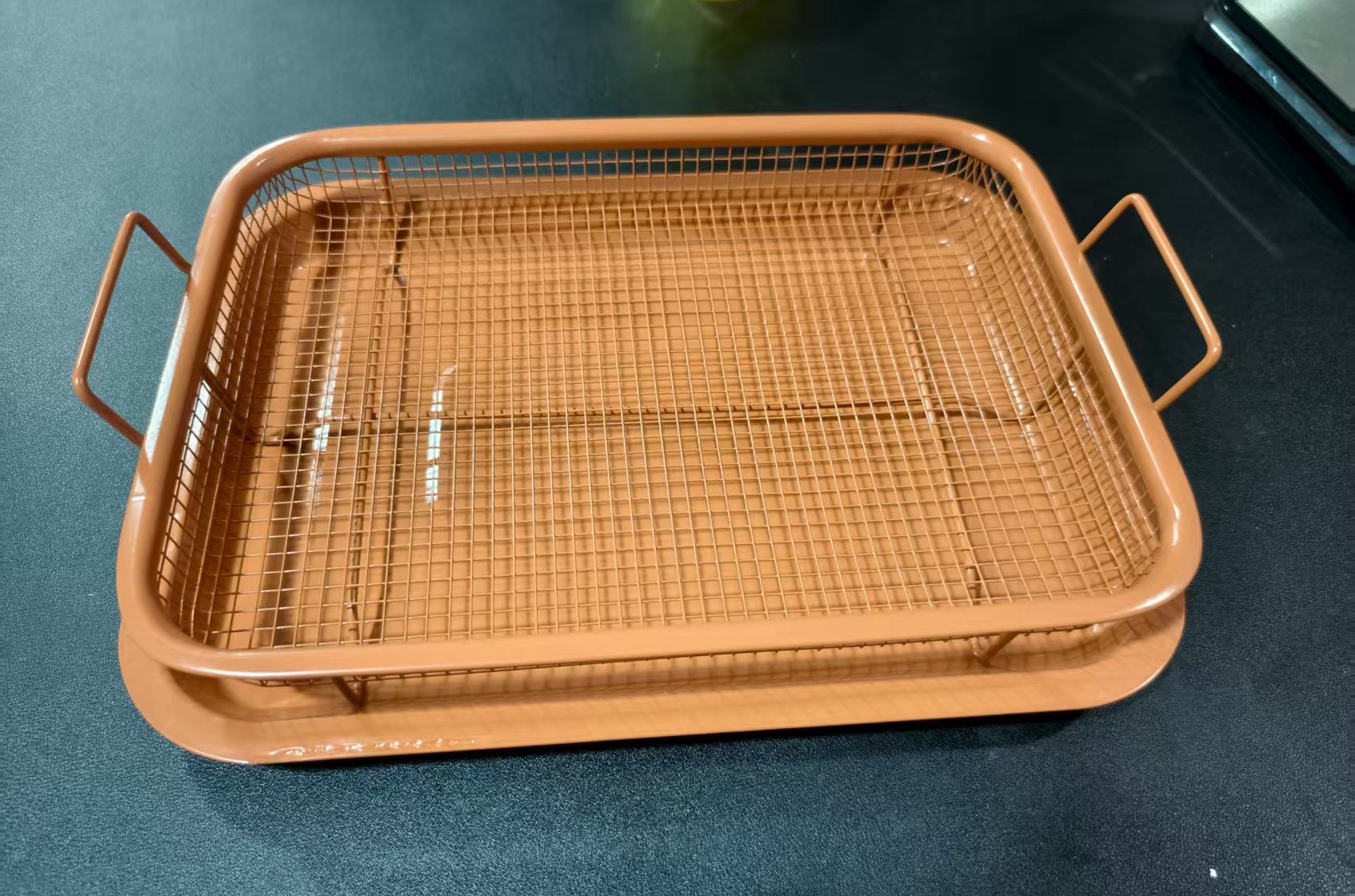 不锈钢烧烤篮厨房沥油篮炸物篮油炸篮详情图2