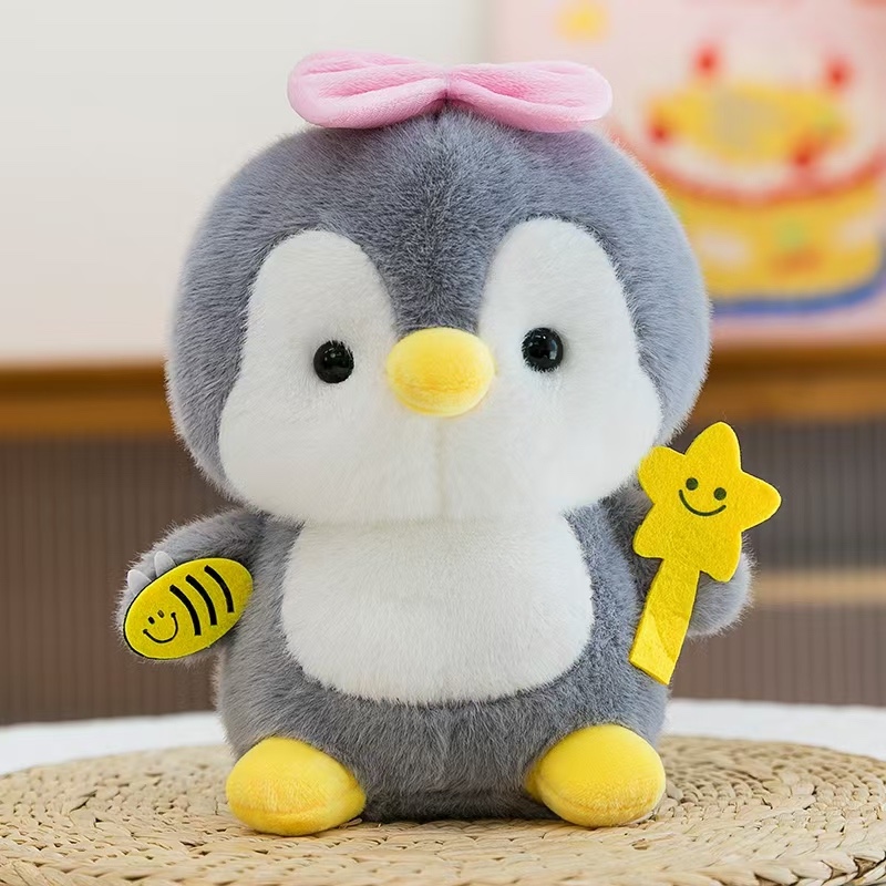 熊猫手办工艺毛绒玩具plush 娃娃机公仔儿童玩具 派对帽装饰礼物可爱摆件娃娃机公仔儿童玩具