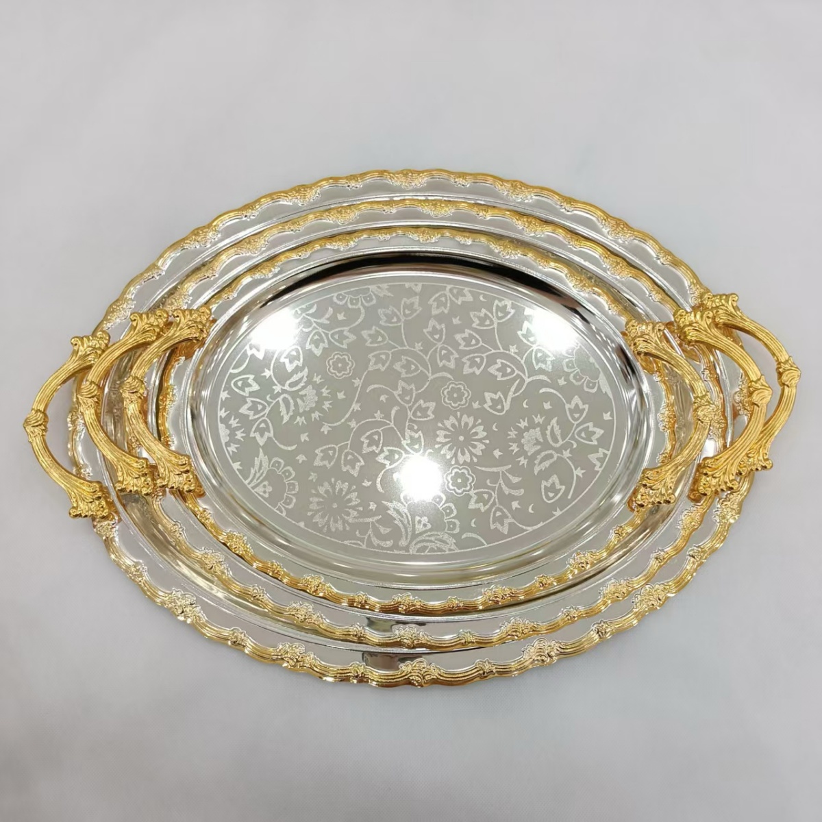 Fruit plate, home living room, nut and dried fruit snack plate, display plate, new afternoon tea snacks, electroplated ceramic fruit plate, hotel living room, nut and dried fruit snack plate, display plate, new sectioned afternoon tea snacks, electroplated ceramic details Picture