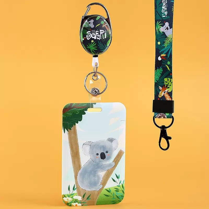 Zoo card case, meal card, bus card, subway card, ID card, protective case, cute cartoon access control, campus ID card, name tag Application Scenario