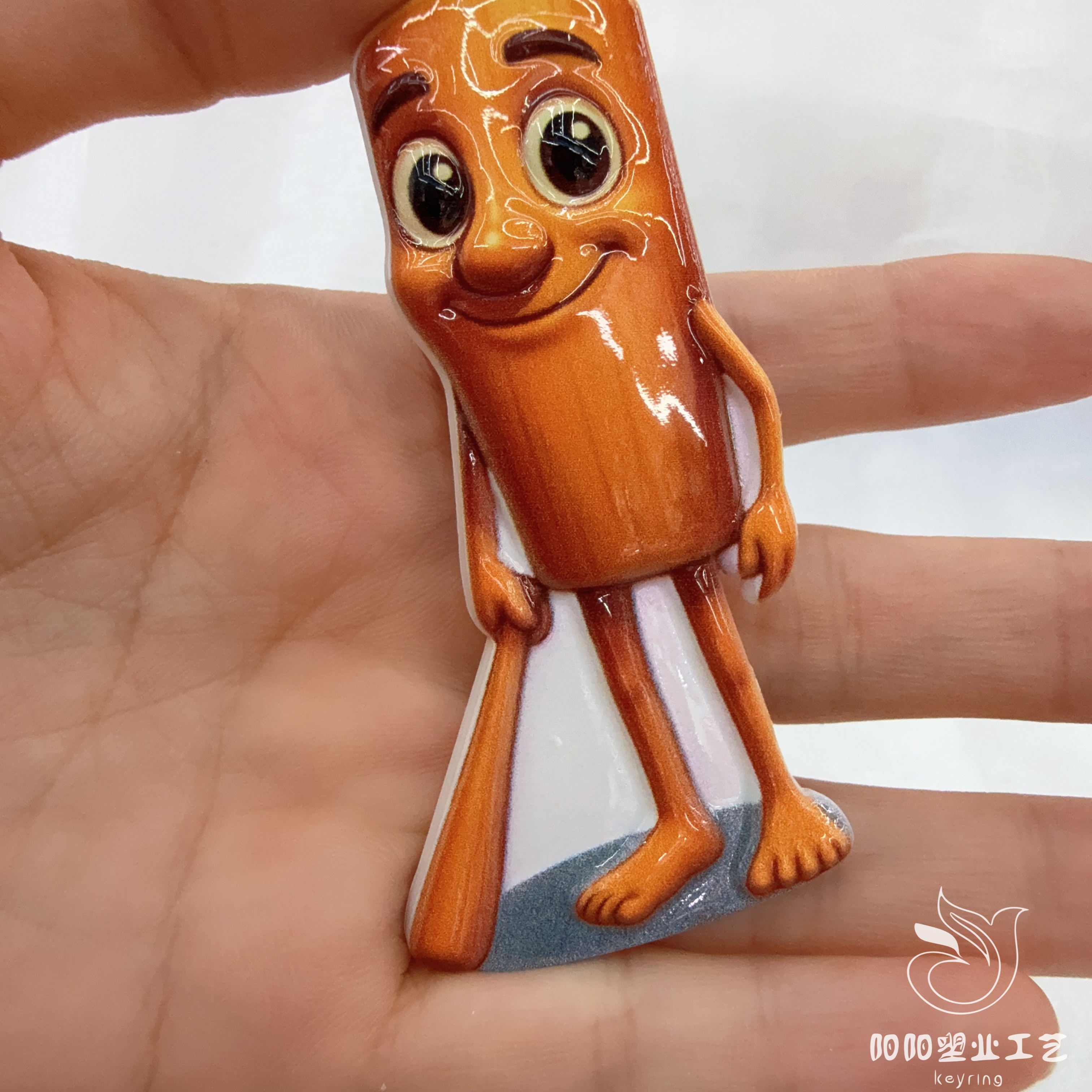 Versión extranjera shanhaijing llavero llavero de resina PP colgante creativo de dibujos animados pequeño regalo transfronterizo al por mayor