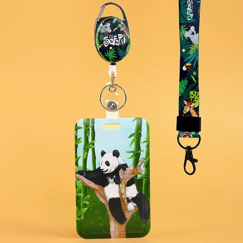 Zoo card case, meal card, bus card, subway card, ID card, protective case, cute cartoon access control, campus ID card, name tag Item Picture
