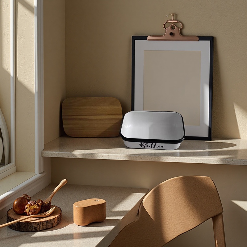 居家日用必需品餐饮生鲜镀锌铁材质牛油保鲜盒产品图