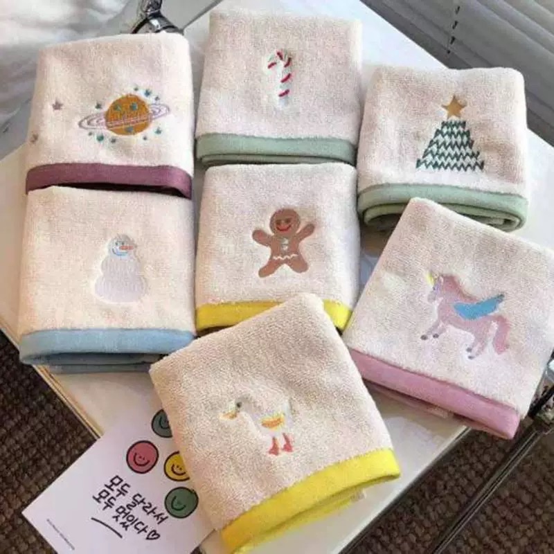 Cute cartoon towel