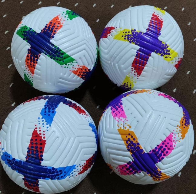 High-frequency embossed football No. 5 sports match training wear-resistant football detail image 8