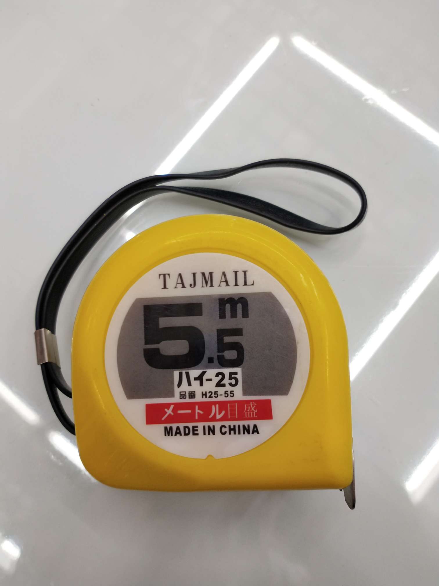 全新料尺壳 10丝造光尺条 5.5米规格卷尺