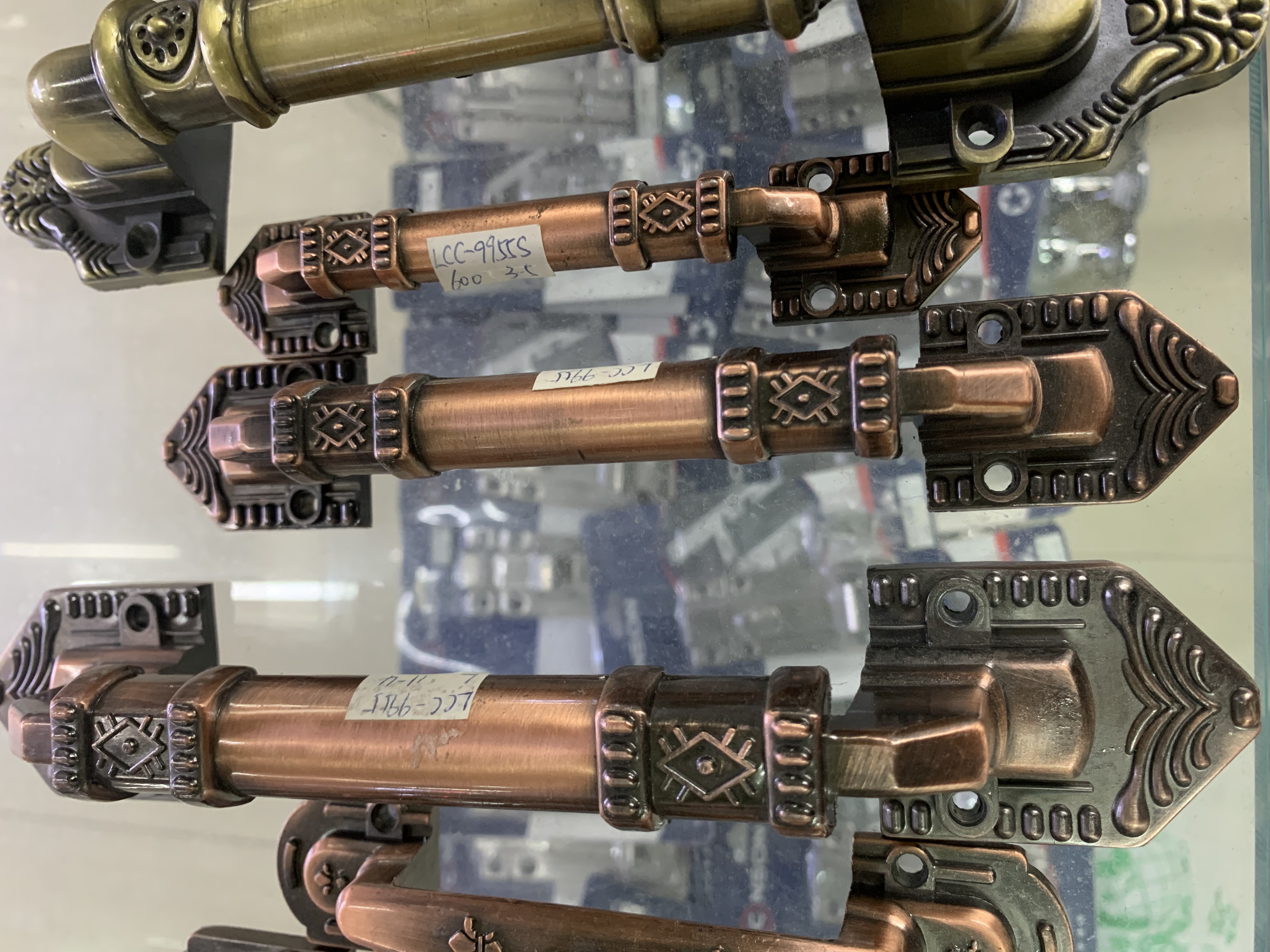 大型古铜色门把手大型古铜色门把手21