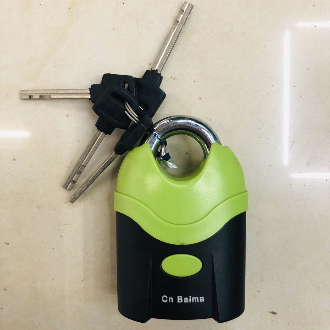 柜子锁挂锁彩色锁套壳锁彩色锁学生柜子锁2