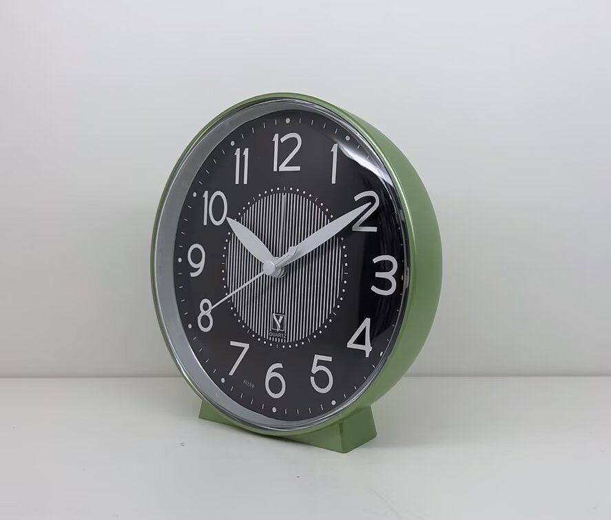 8039 circular silent second-scanning and BiBi sound alarm clock detail image 18