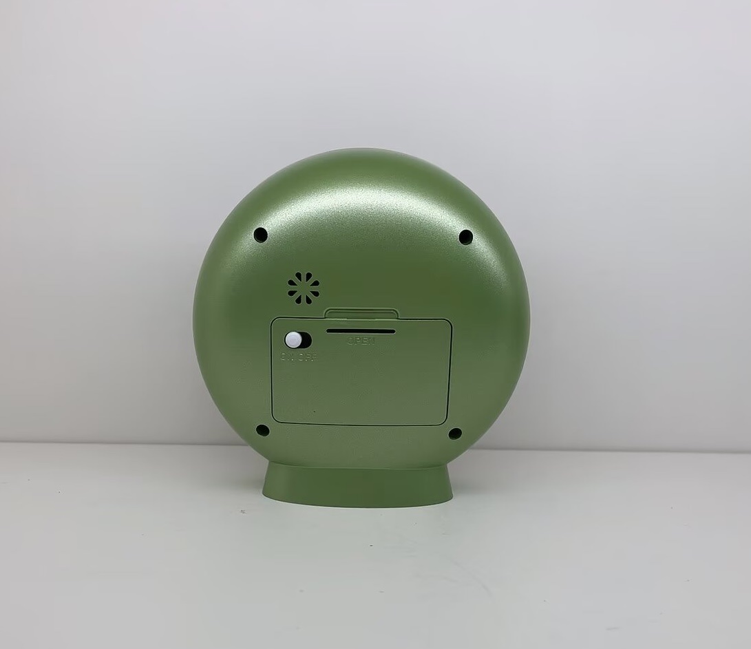 8039 circular silent second-scanning and BiBi sound alarm clock detail image 16