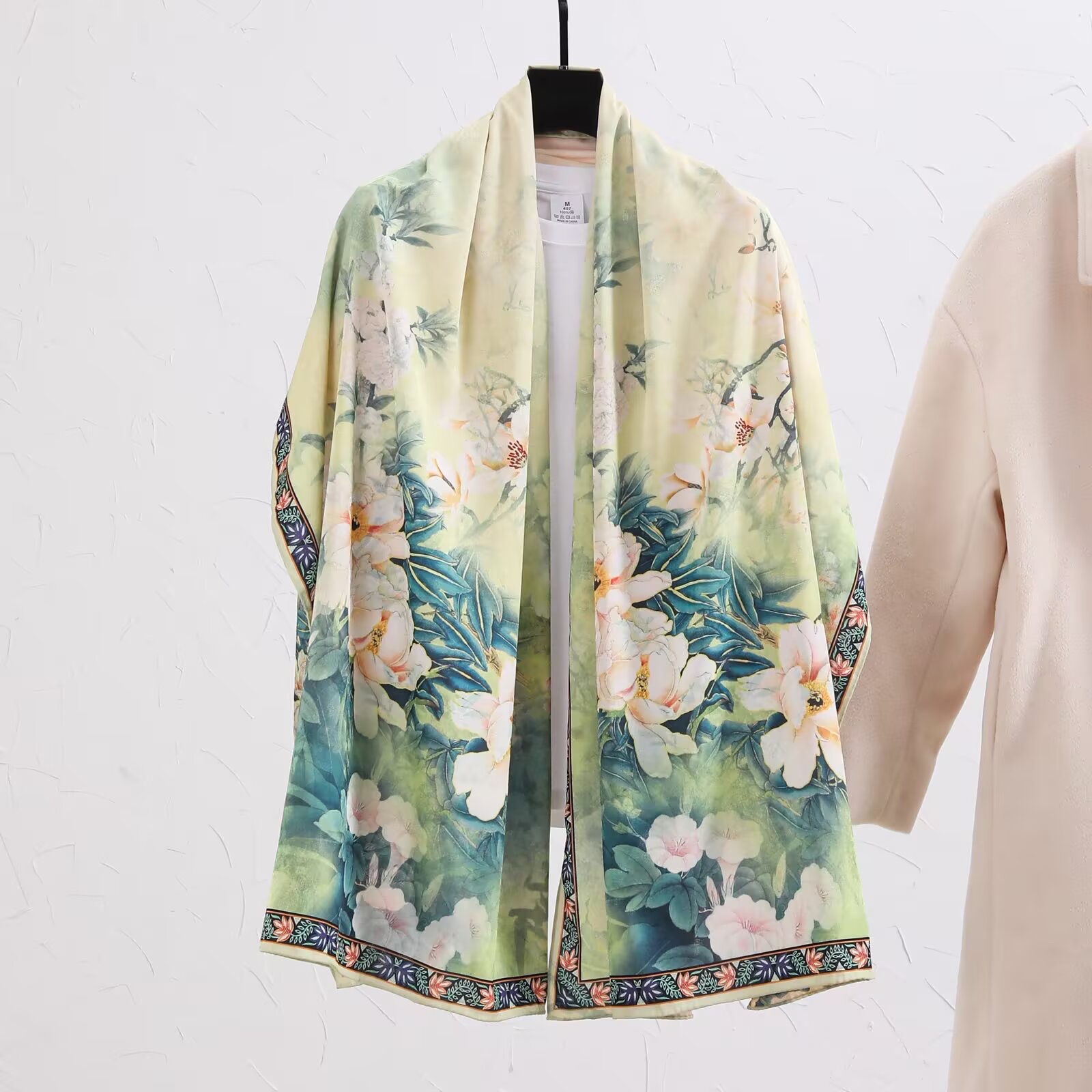 时尚欧美风长款披肩百搭保暖围巾秋冬新款女士潮流款式围巾长款详情图13