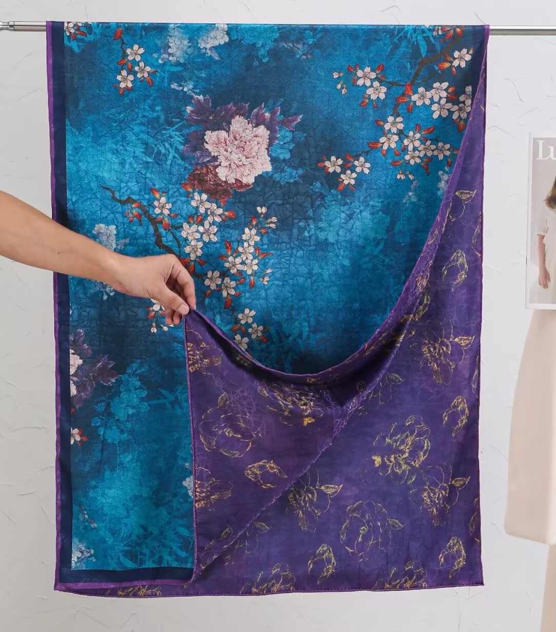 时尚欧美风长款披肩百搭保暖围巾秋冬新款女士潮流款式围巾长款详情图6