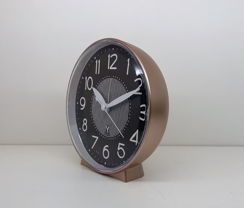 8039 circular silent second-scanning and BiBi sound alarm clock detail image 14