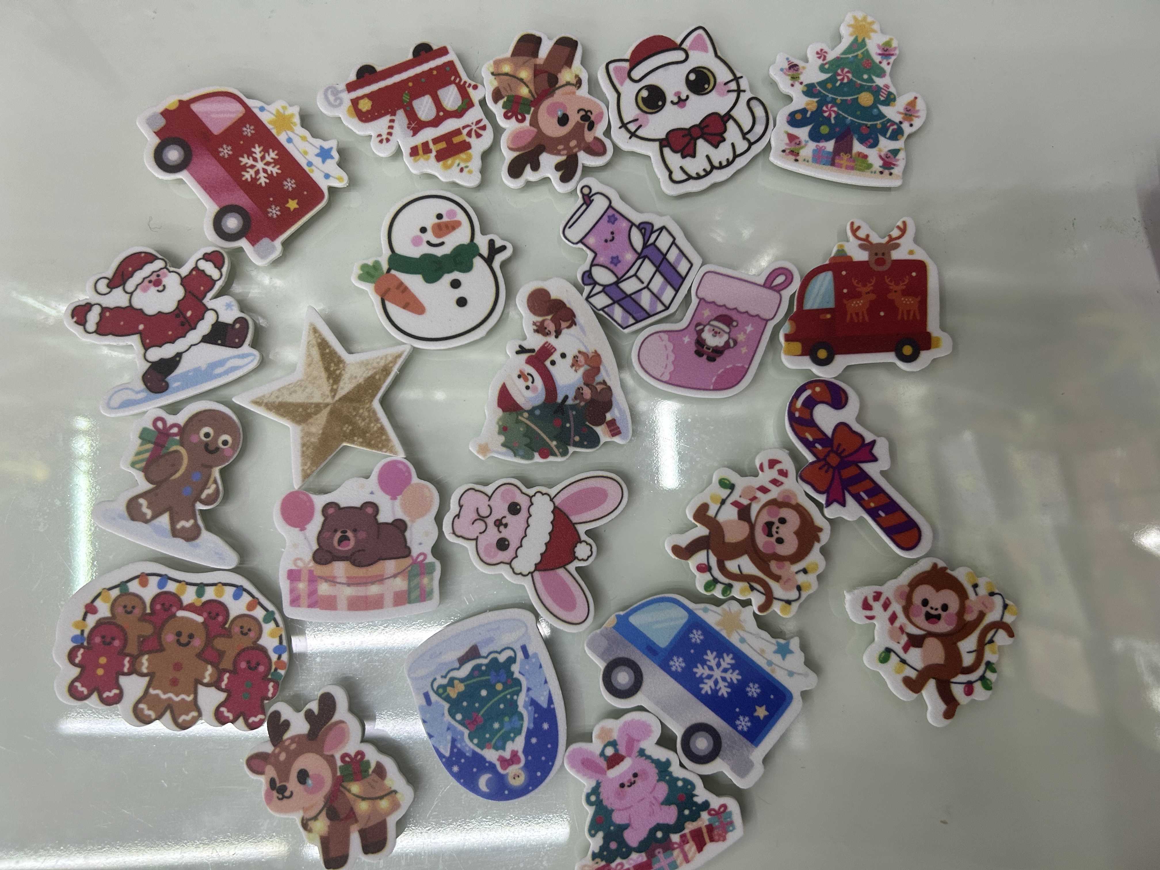 Christmas cartoon patch stickers details Picture
