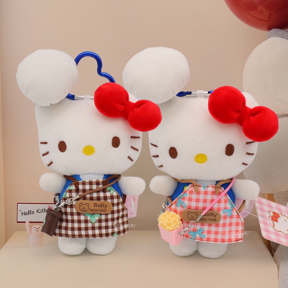 Hello KT children's toys, gummy dolls, baby models, plush toys, Barbie dolls, fun interactive head, suitable for children over 0 years old, plush toys details Picture