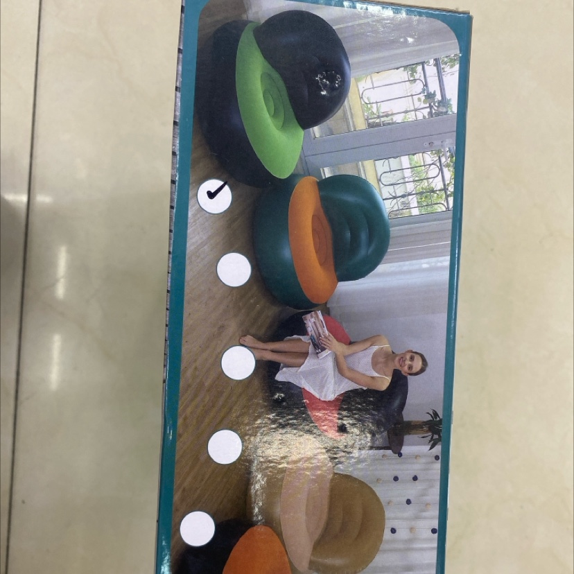 充气沙发细节图