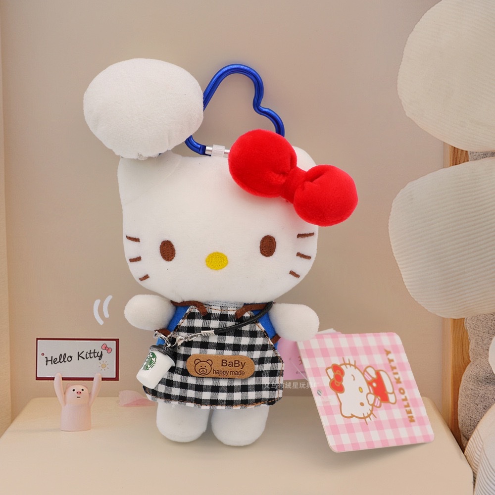 Hello KT children's toys, gummy dolls, baby models, plush toys, Barbie dolls, fun interactive head, suitable for children over 0 years old, plush toys detail image 16