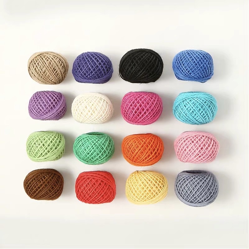 各种装饰麻绳花瓶圣诞装饰麻绳礼品包装麻绳详情图5