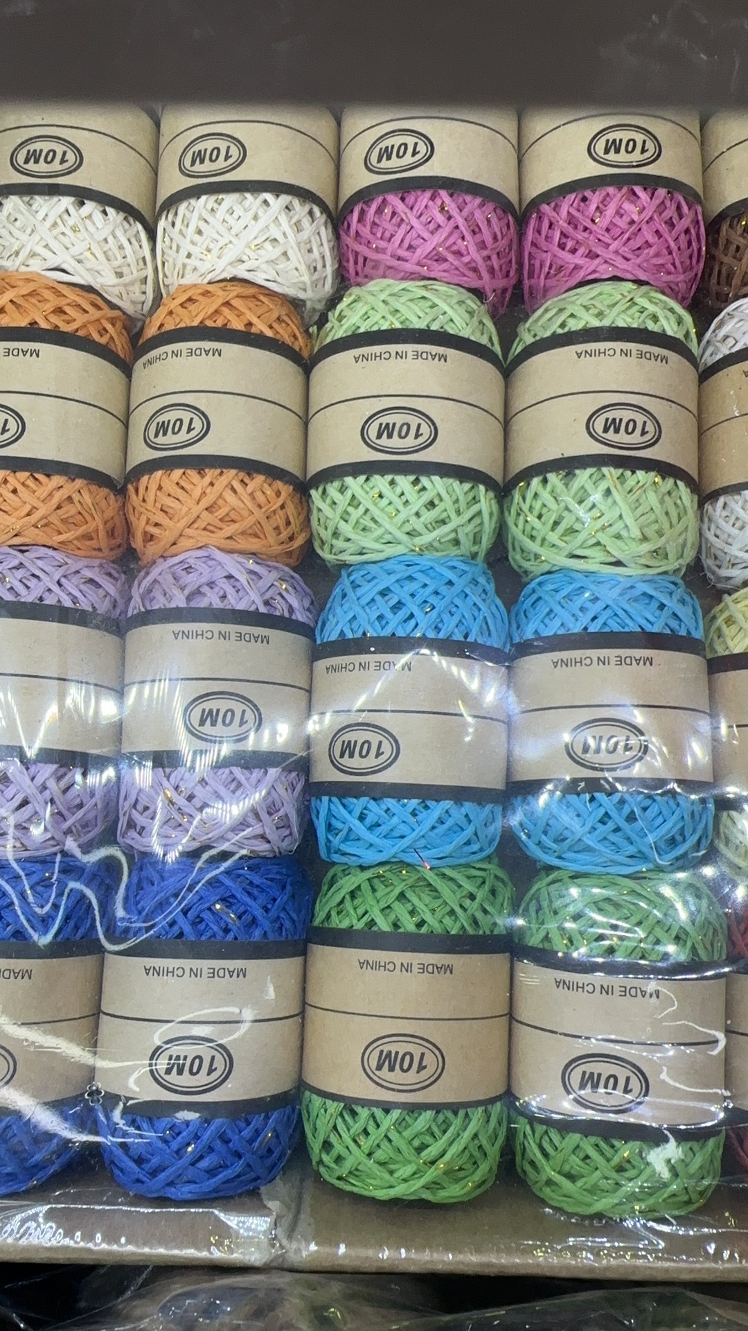 各种装饰麻绳花瓶圣诞装饰麻绳礼品包装麻绳白底实物图