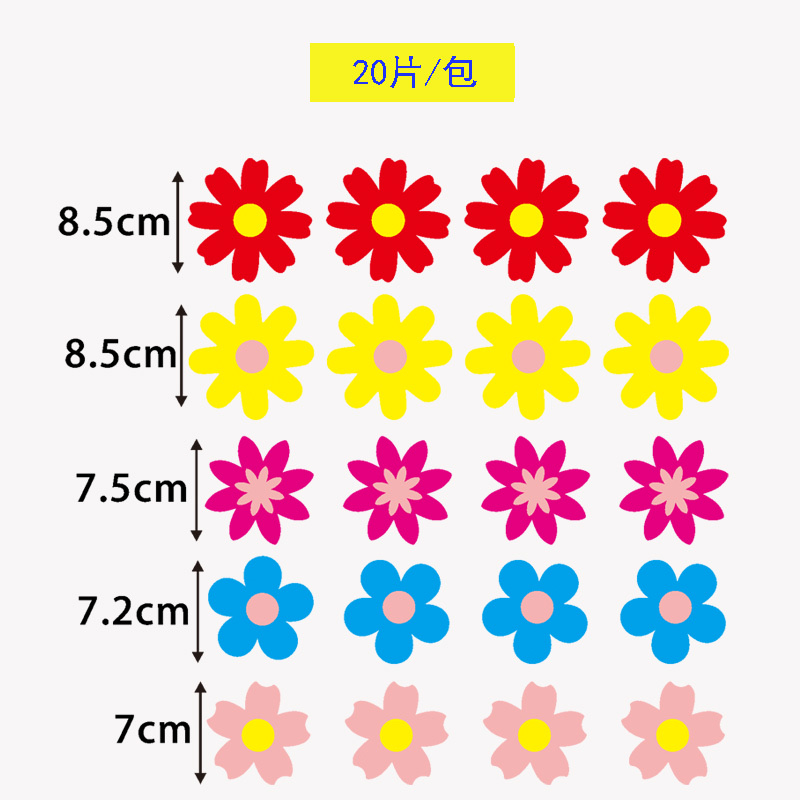 Cartoon wall stickers for classroom and study room decoration during the back-to-school season detail image 3