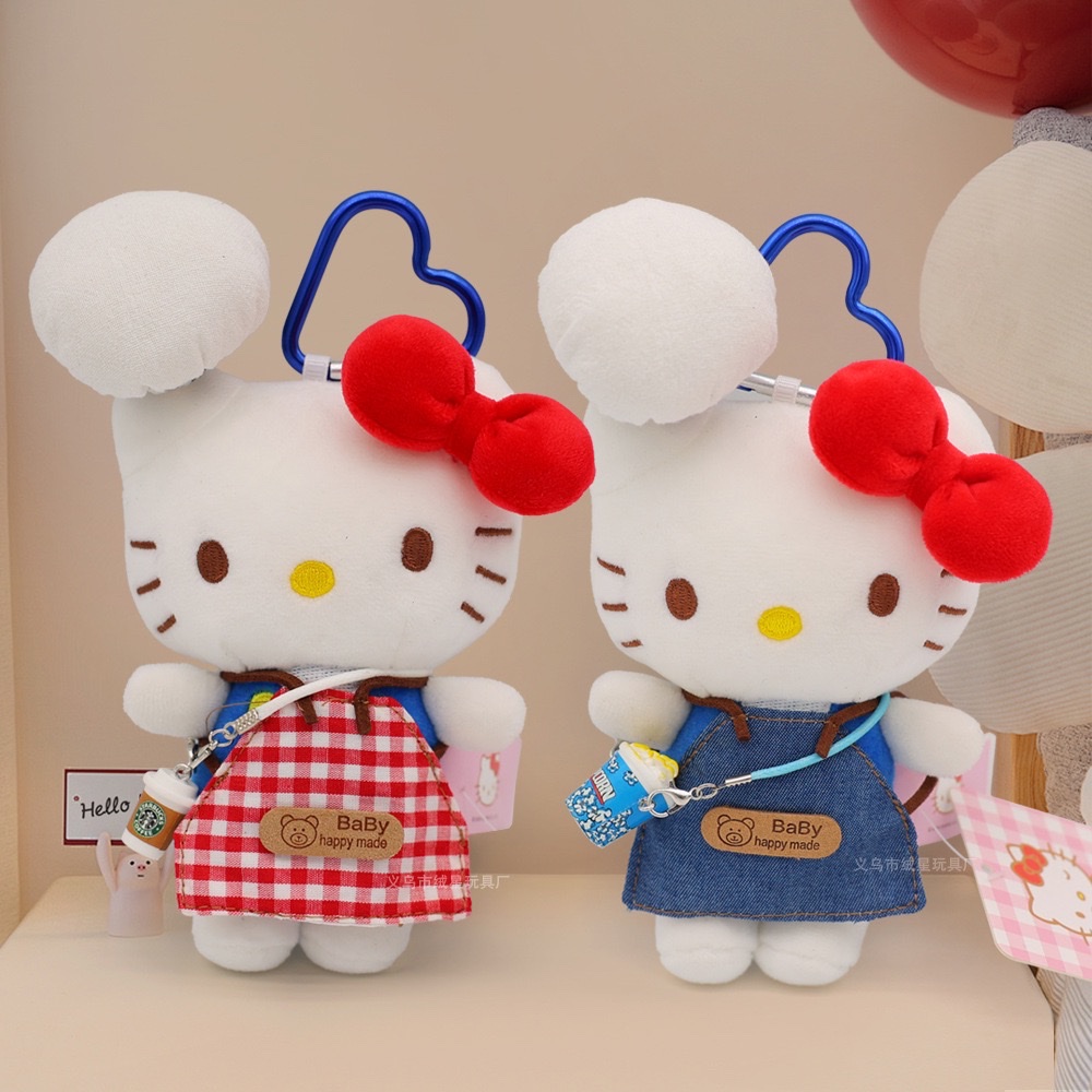 Hello KT children's toys, gummy dolls, baby models, plush toys, Barbie dolls, fun interactive head, suitable for children over 0 years old, plush toys detail image 2