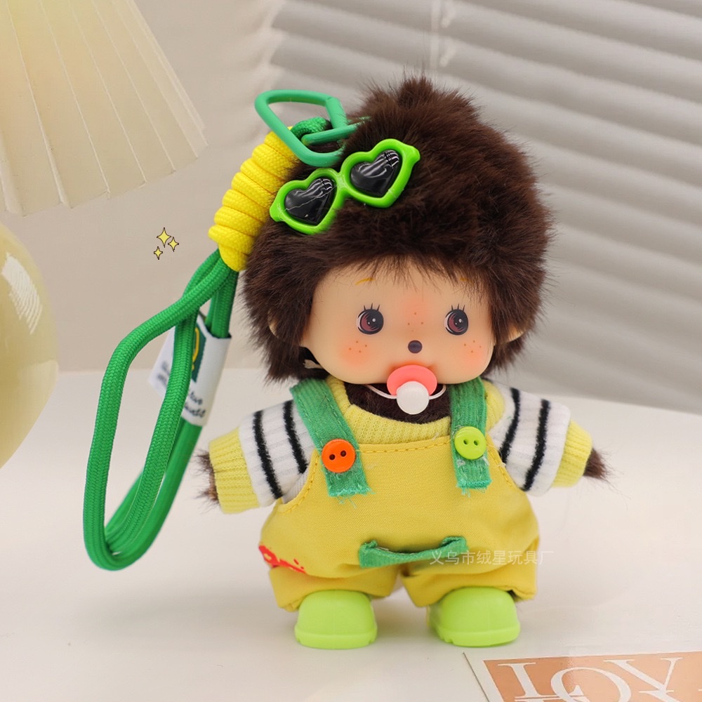 Authentic Monchiki children's toys, gummy dolls, baby models, plush toys, Barbie dolls, fun interactive head, suitable for children over 0 years old, plush toys detail image 12