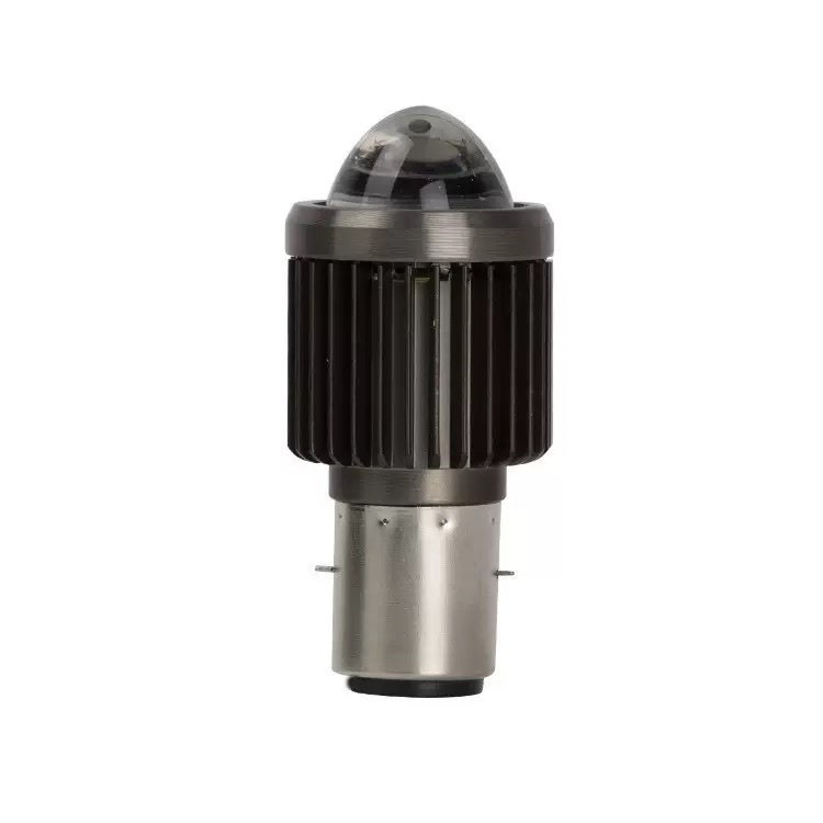Direct sales from the manufacturer of 3570 LED bulbs for motorcycle and electric vehicle headlights with yellow and white dual light strips and lenses details Picture